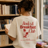 BOOKS & BREAKFAST TEE