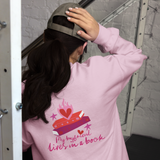 BOOK STACK BOYFRIEND SWEATER