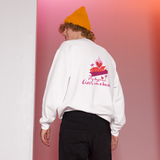 BOOK STACK BOYFRIEND SWEATER
